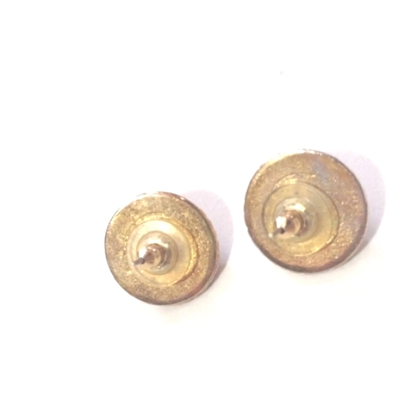 VINTAGE PEARL COLLAR NECKLACE AND MATCHING EARRINGS SET WITH CRYSTAL RHINESTONES - Picture 5 of 9